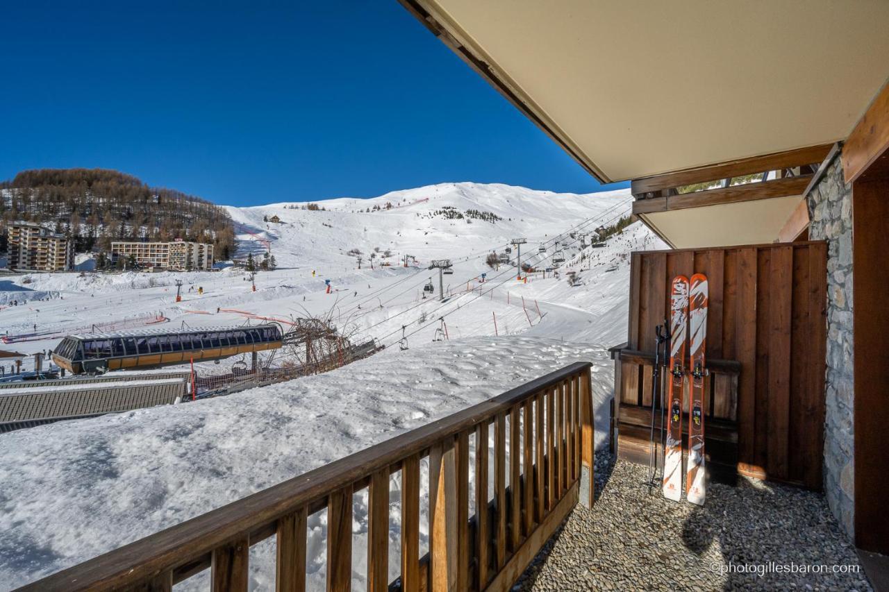 B001- Appartement 2 Pieces Cabine 6 Personnes Orcières Kültér fotó